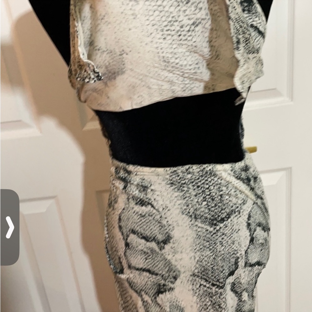 Indah Python Long Sexy Dress, Small - image 3